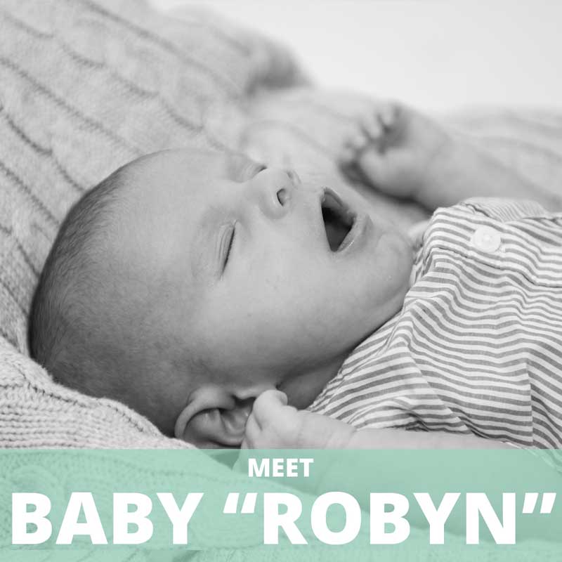 Meet Baby Robyn