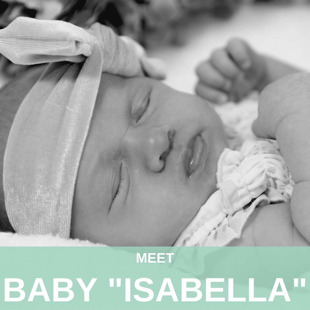 Meet Baby Isabella
